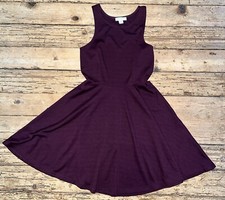 Cotton On Women’s XS Purple Sleeveless Dress With Ruching NWOT