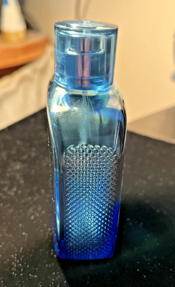 BOTELLA VACÍA EAU DE LACOSTE AZUL 3.4 / 3.3 OZ edt Colonia VACÍA Foto 3 de 4