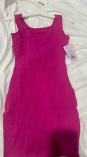 Wild Fable Women's Dress Bodycon Sleeveless Seamed square neck Size XXS