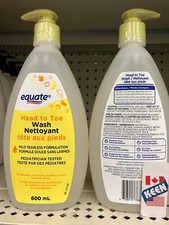 EQUATE Baby wash and shampoo for baths, head-to-toe,tear free, 600mL 20.3 fl oz