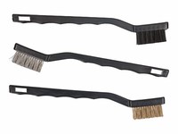 BüRsten Set 180Mm Stahl, Messing, Kunststoff - 3 StüCk