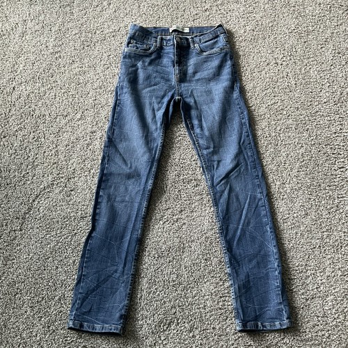 Levi's 502 Taper Jeans 18 Regular Boys Youth 29x29 Cotton Blend Blue