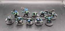 10x Ork Boyz, Partially Painted, ID 2045