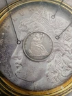 Silver  1839  AU+  Seated Liberty Half Dollar Beautiful coin      TP-9331
