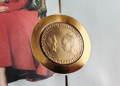Dänemark 20 Kronen 1992 Hochzeit Prinz Henrik und Königin Margrethe II TOP !!! - Bild 2 von 5