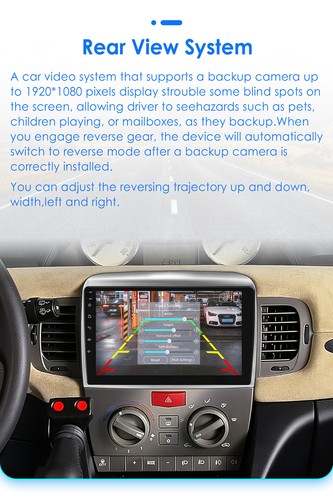 9"Android 14 Autoradio Carplay GPS SAT Navi DAB BT For Lancia Ypsilon 2006-2011 - Picture 7 of 14