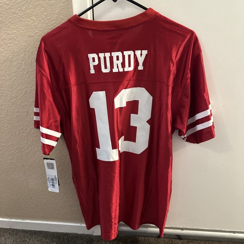 SAN FRANCISCO 49ERS BROCK PURDY #13 AUTHENTIC GAME YOUTH XL 18/20 JERSEY NEW - Picture 8 of 12