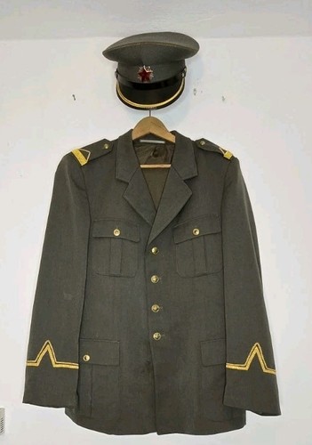 Set Uniformi Accademia Militare Esercito Jugoslavo della Jugoslavia anni 80 JNA SFRJ - Foto 2 di 15