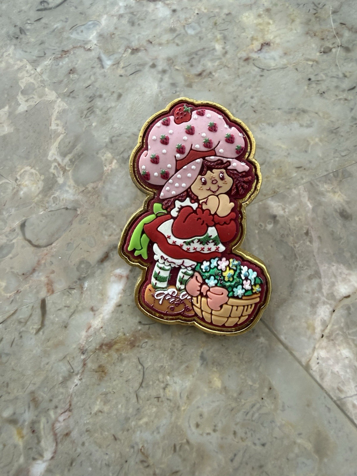 Scented Strawberry Shortcake Pin From Boxlunch