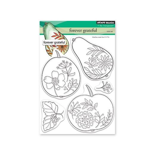 Penny Black Clear Stamps - Forever Grateful 30-860