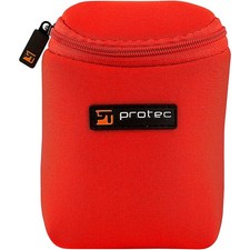 Protec 3 Piece Trumpet Neoprene Mouthpiece Pouch Red