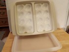 Tupperware 4 pc Devil Egg Carrier Beige — photo 1