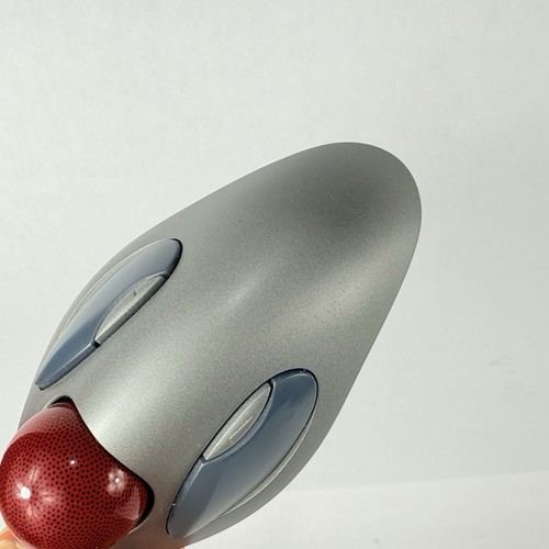 Logitech T-BC21 Marble Wired USB Trackball Mouse TESTED Works Excellent - Picture 3 of 12