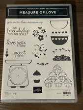 Stampin Up Unmounted Stamp Set  Measure of Love