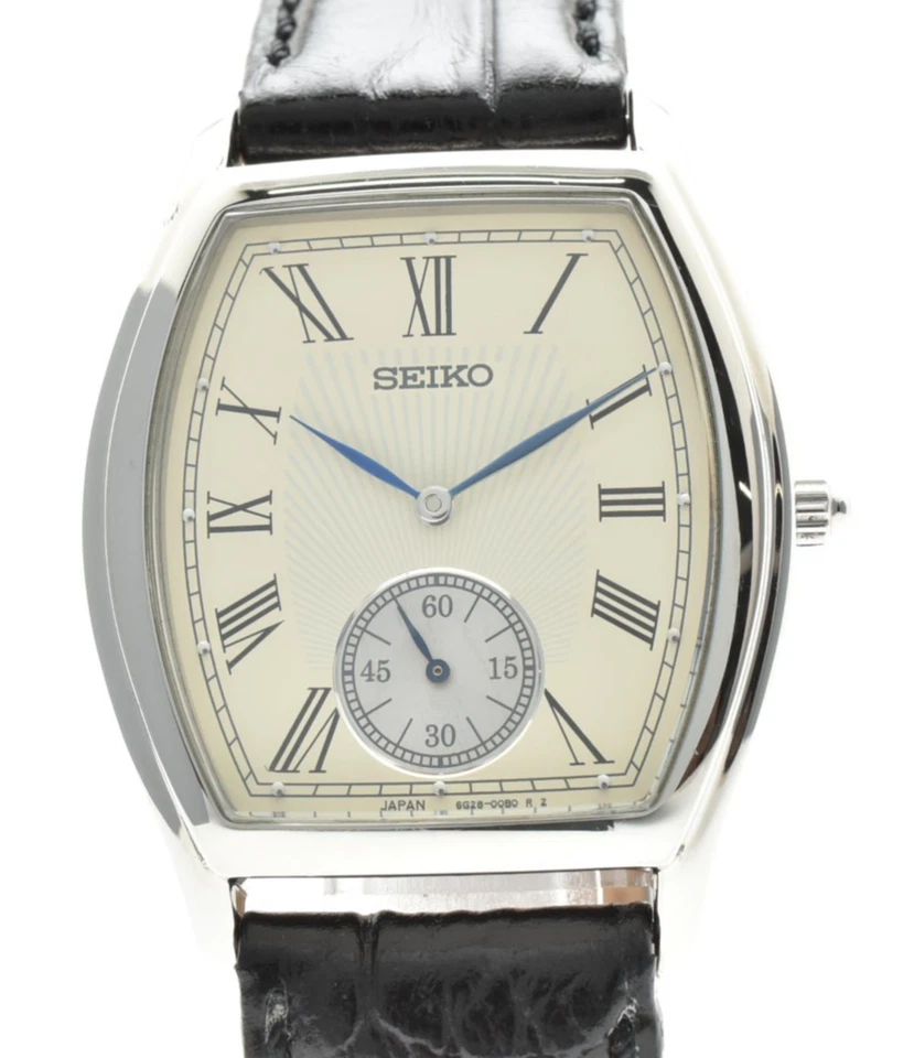 [N новом] SEIKO Premier 6G28-00A0 серебро маленький второй римские мужские часы из Японии - Изображение 2 из 4