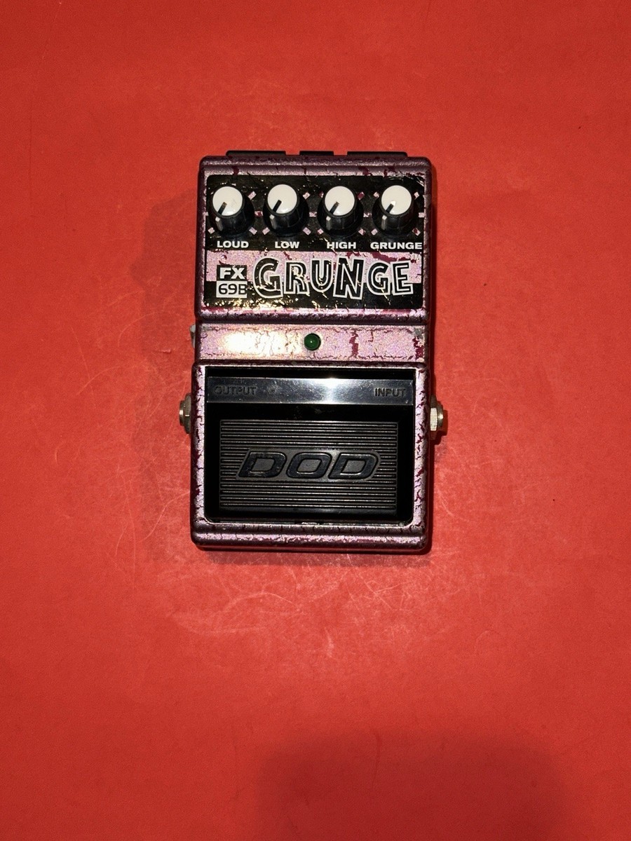 ■DOD GRUNGE FX69B DigiTech デジテック グランジ DOD Digitech FX69B Grunge Distortion Vintage Guitar Effect