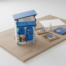 Book Alcove Geschenkidee Miniaturhaus Modell pressdimmer f&uuml;r Regal