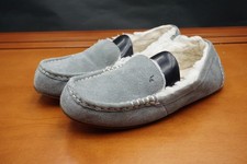 Koolaburra By UGG Moccasin Shoes Womens Size 8 Gray Suede Lined Slipper Cozy