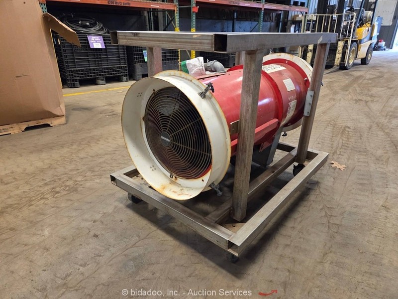 2014 Chromalox SDRA-60-43RG-UR Portable Electric Ductable Jobsite Heater bidadoo