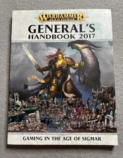 Warhammer Age of Sigmar General's Handbook 2017 Paperback Gaming Guide Very Good