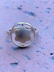 Montblanc 18K Rose Gold Rotating Emblem Mother of Pearl Ring Size EU 54 US 6.5/7 — photo 3