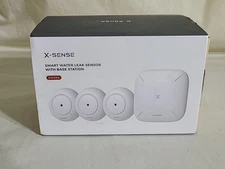 X-Sense Wi-Fi Water Leak Detector, Smart Water Sensor,Water Detector Alarm SWS54