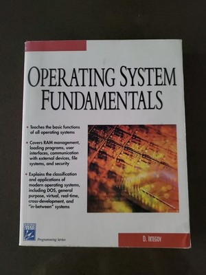 Operating System Fundamentals by Dmitry Irtegov (2002, Trade Paperback)
