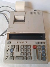 Sharp Compet QS-2760 Printing Desktop Calculator Electronic Calculating Machine