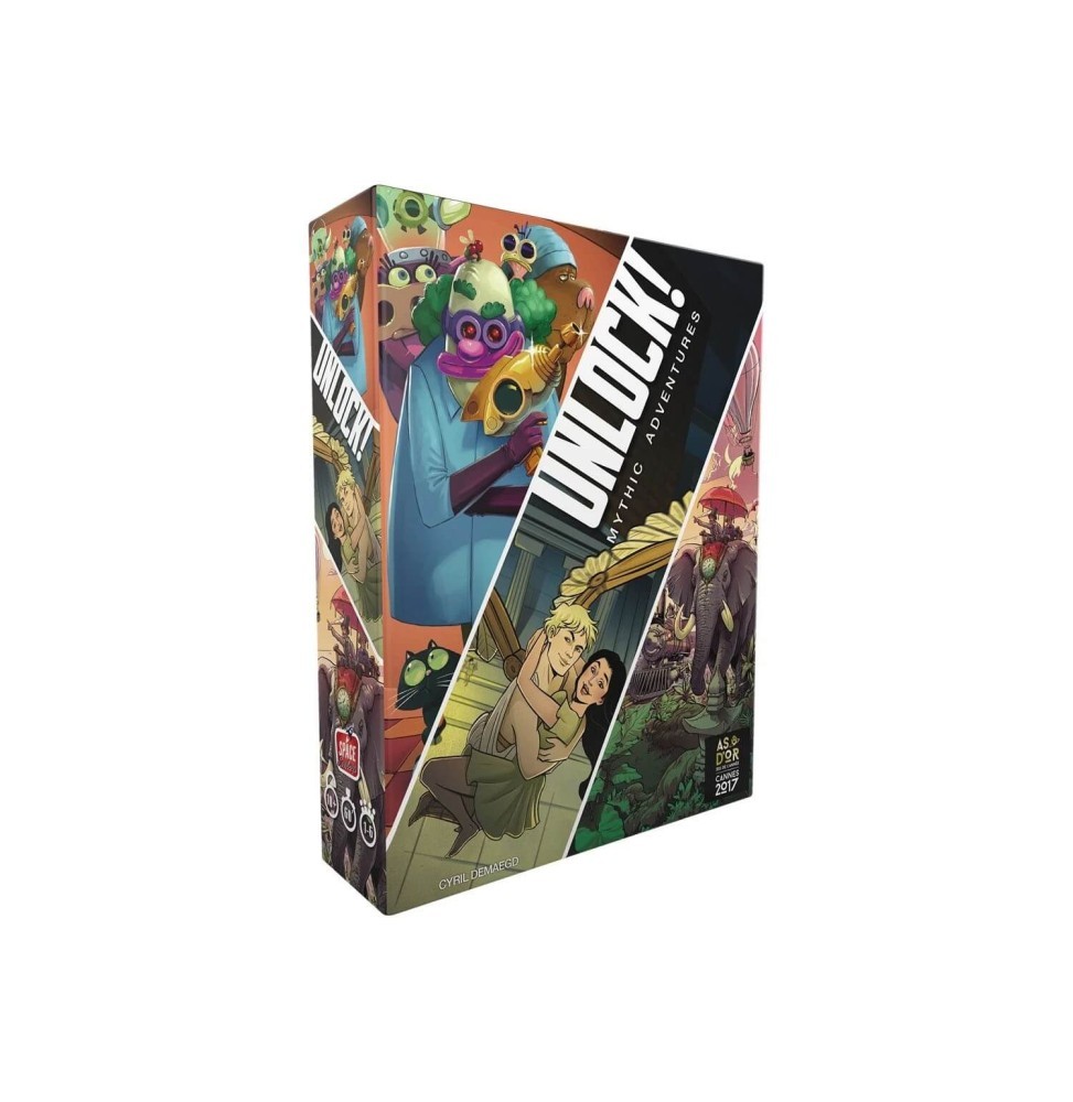 Unlock ! Mythic Adventures : Le jeu coopératif idéal pour vos soirées jeux en famille et entre amis