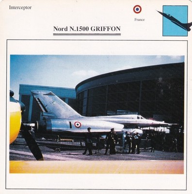 NORD N.1500 GRIFFON, INTERCEPTOR, FRANKREICH ~ (D1 075 52-20)