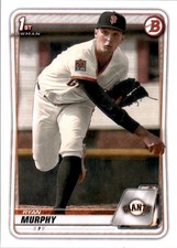 2020 Bowman Draft Baseball Card #BD166 Ryan Murphy