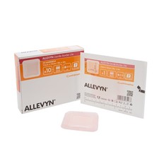 Smith & Nephew Allevyn Gentle Border Lite Thin Foam Dressing 3 x 3" 60 per Case