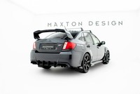 Diffusor Flaps Passend FüR Subaru Impreza WRX STI Mk3 FL Schwarz Hochglanz