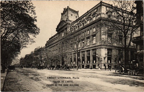 CPA PARIS 2e Crédit Lyonnais Facade (1394795)