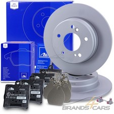 ATE BREMSSCHEIBEN VOLL Ø278 + BELÄGE HINTEN FÜR MERCEDES CLK C208 A208 200 + 230