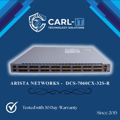 Arista DCS-7060CX-32S-R 7060CX with 32x 100GbE QSFP100 2x SFP+ Ports
