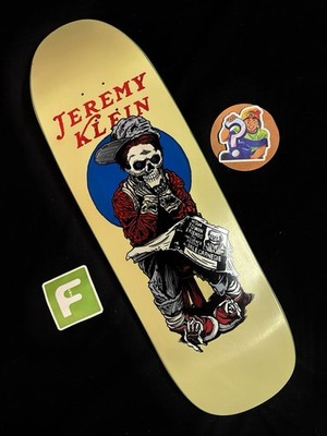 RARE SIGNED Jeremy Klein JK Industries Black Eye Kid Screened Deck