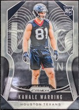 2019 Panini Prizm #394 Kahale Warring Houston Texans RC