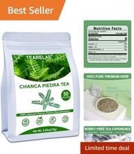 50 Count Chanca Piedra Tea Bags - Natural Herbal Remedy for Cleanse and Health