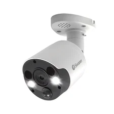 Swann Home Security 4K Bullet Camera w Spotlight + 2-Way Talk SWNHD-887MSFB-US