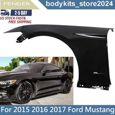 Painted Front Left Driver Side Fender For 2015 2016 2017 Ford Mustang
