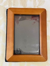VTG Wooden Photo Frame Photo Album Inside