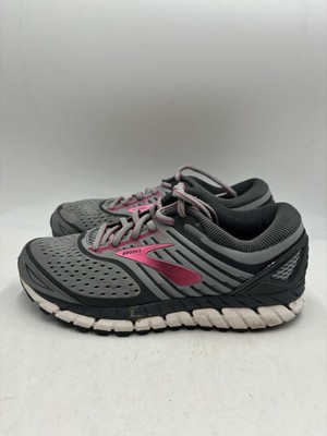 Brooks Ariel 18 Women s Athletic Gray  Running Walking Shoes Size US 7.5 M