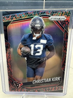 2025 Panini Prizm - Christian Kirk Snakeskin Prizm SSP Texans /180