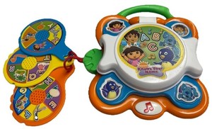 Nickelodeon ABC Knows Your Name Baby Musical Alphabet 2008 Dora,Diego, WORKS