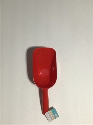 1 PC BLAKE & CROFT JUMBO PLASTIC SCOOP RED COLOR