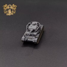 3D Printed 1/144 German Panzer IV Hydrodynamic Test Type Finished Product