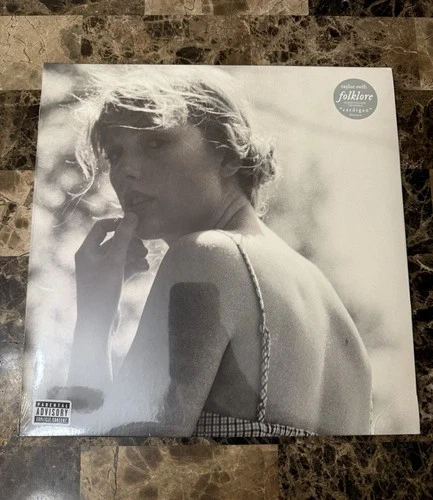 Taylor Swift Folklore Meet Me Behind the Mall Grey Vinyl 2LP NEW SEALED