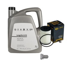 Sct Filtro Olio 5 L motore VW 0W-30 Longlife III Fe per Passat Variant 2.0 Tdi