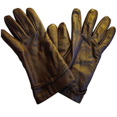 Vintage Isotoner Aris Set Of 2 Women (8-9) Leather Gloves Wonter Riding Classic - Picture 2 of 11